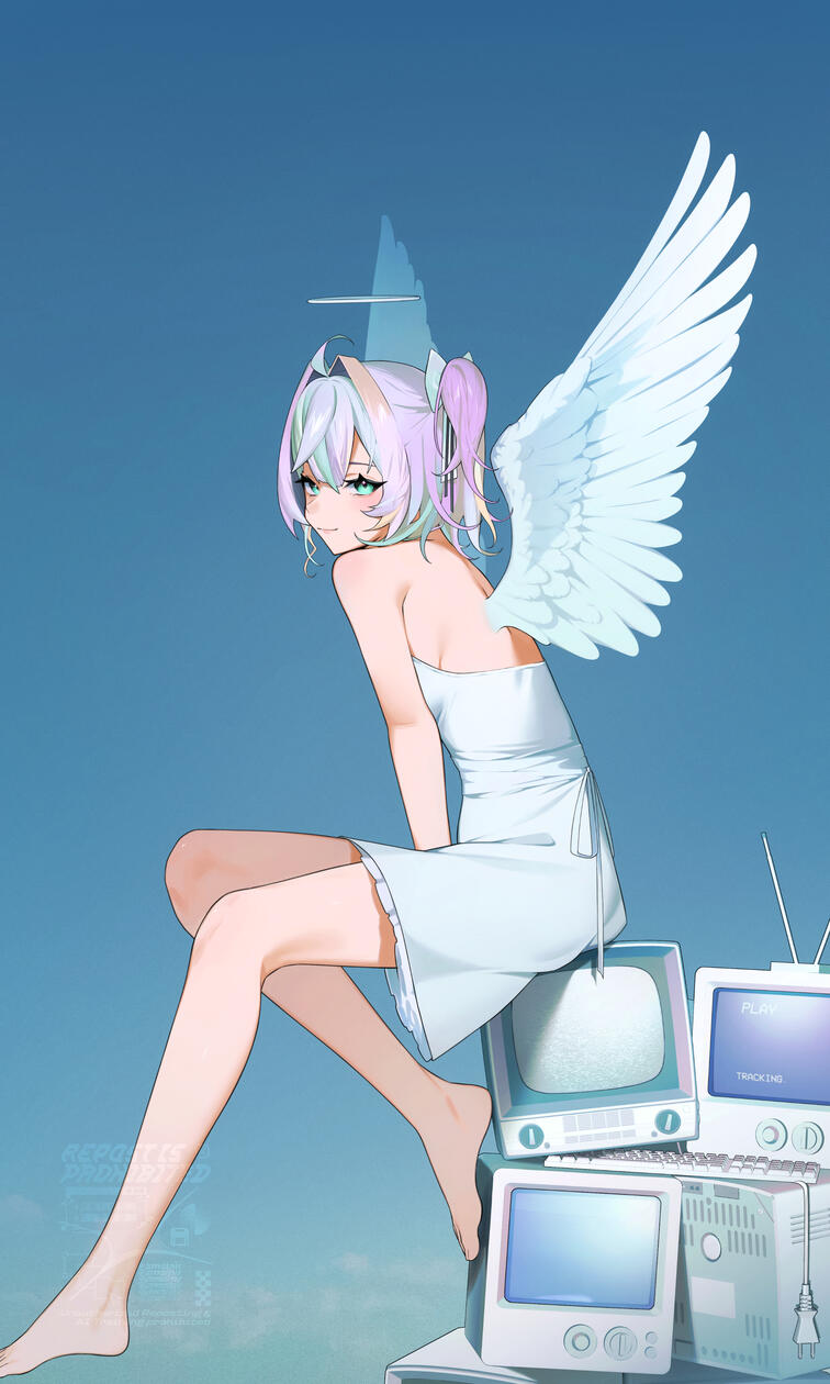 @YUY_IX Angel illustration @YUY_IX Angel illustration