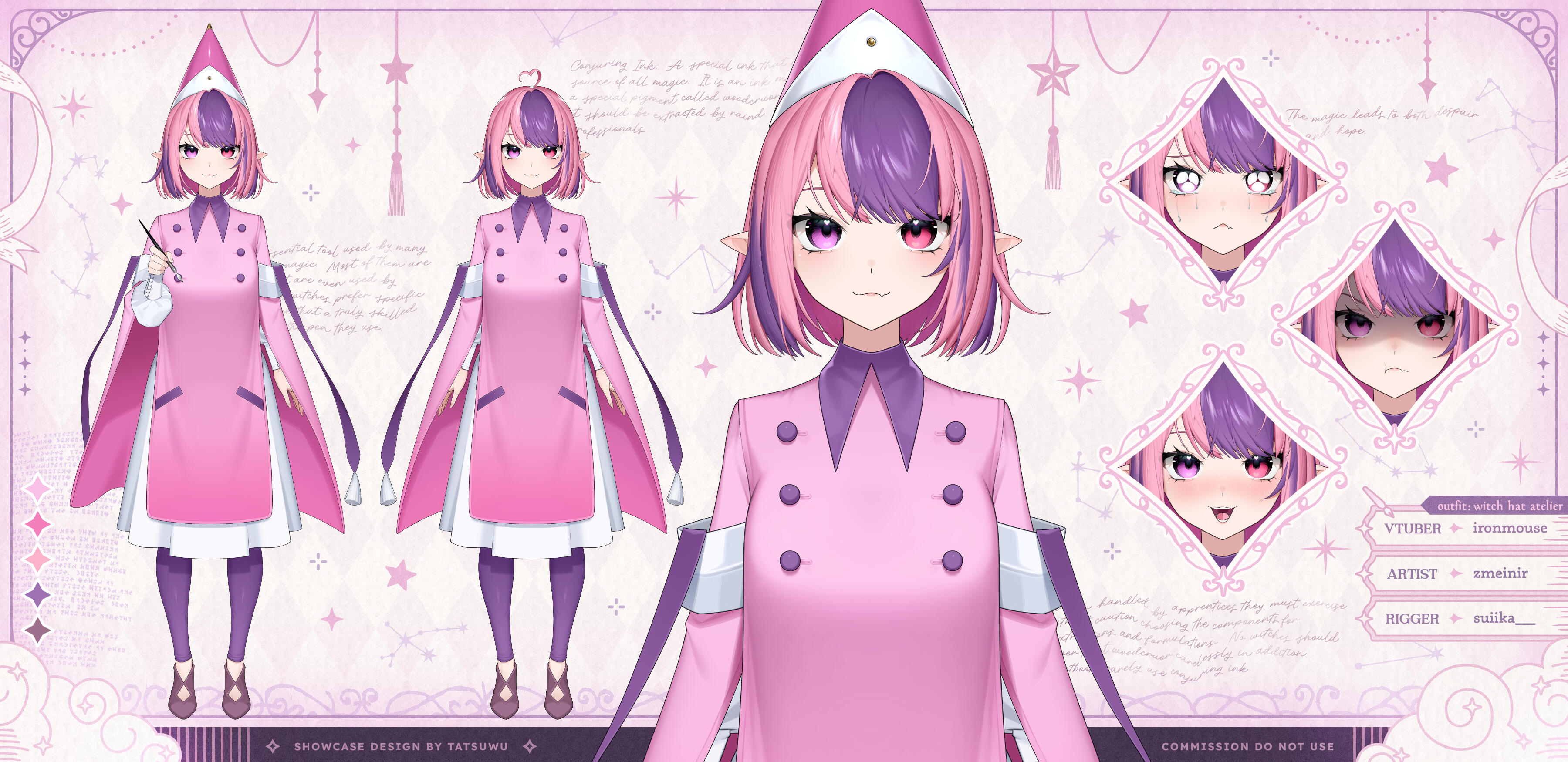 @ironmouse & Crunchyroll Witch Hat Atelier model